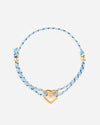 ARMBAND Blaues Herz