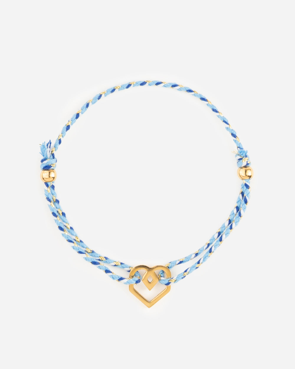 ARMBAND Blaues Herz
