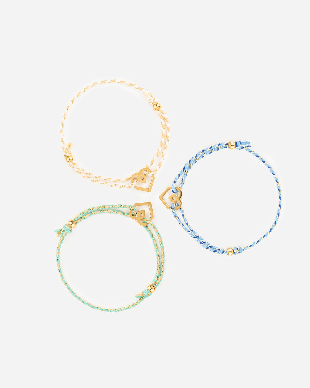 ARMBAND Blaues Herz