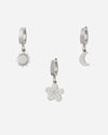 ANHÄNGER-Set Natur - Silber