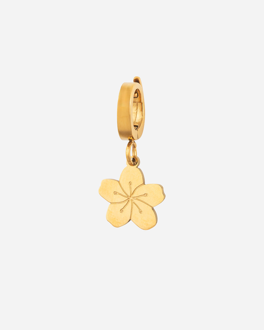 ANHÄNGER Tropische Blume - Gold