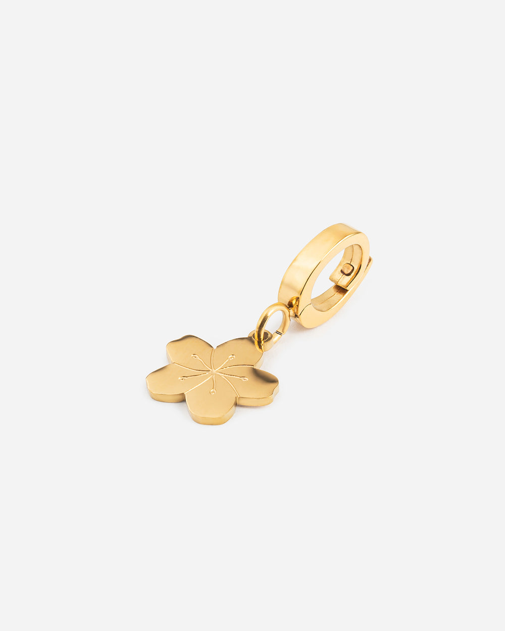 ANHÄNGER Tropische Blume - Gold