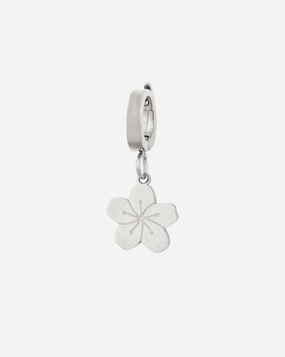 ANHÄNGER Tropische Blume - Silber